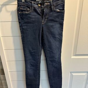 Frame Denim Dark Blue Skinny Jeans